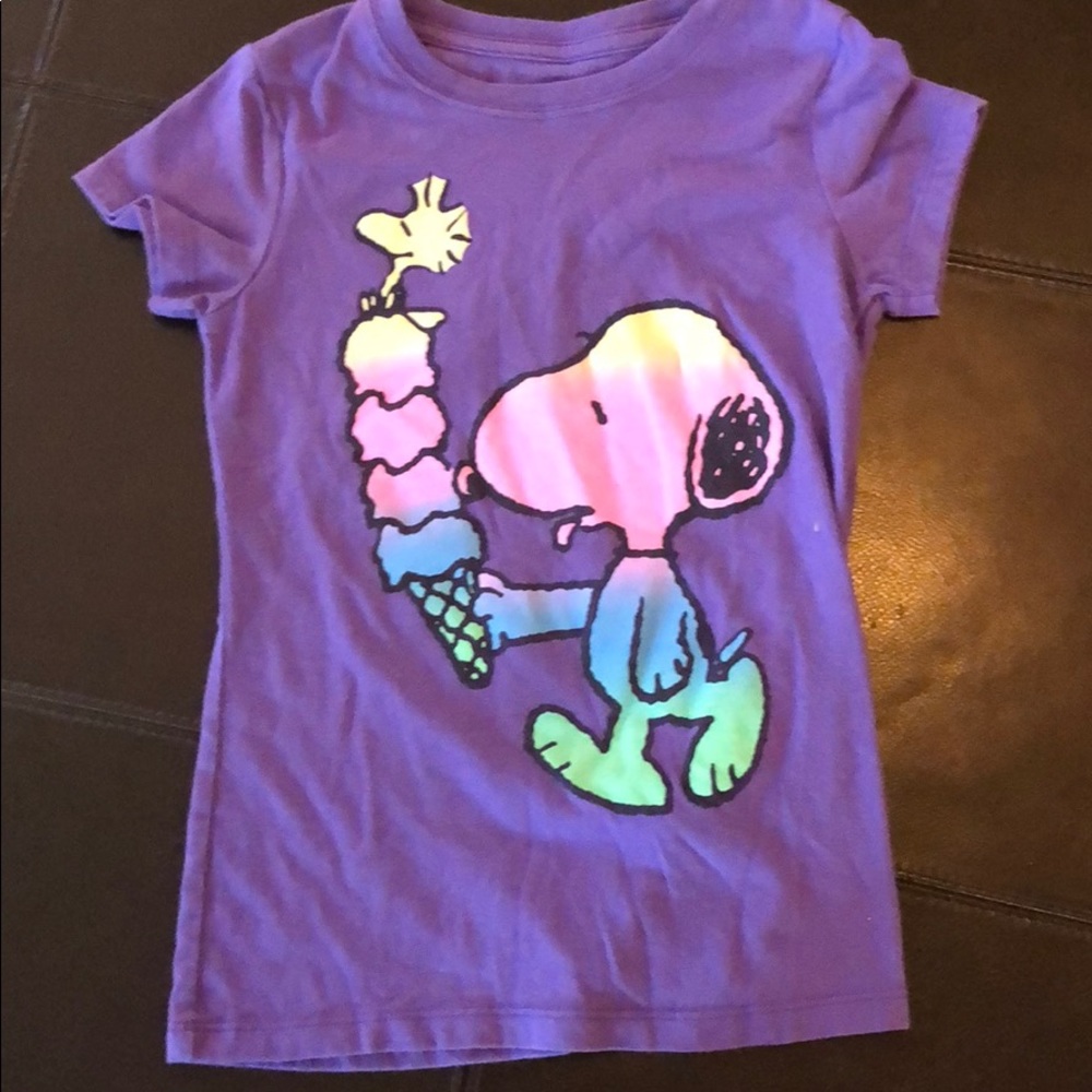 Cute snoopy tee